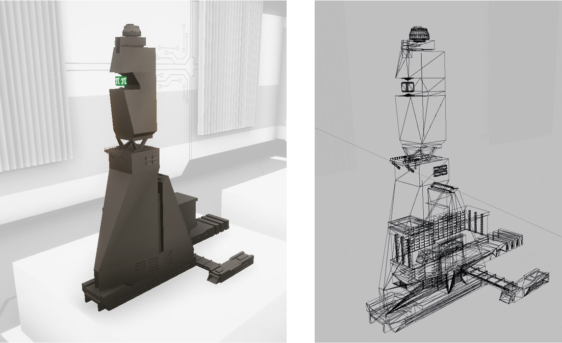 3D model of the future SPbPU building according to drawings by I.V. Aladyshkin